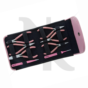 Top Quality Stainless Steel Jewelry Making Tools Set Plier Round Nose Plier Tweezers Beading Tool Kit for Bracelet Necklace - Product Image 3