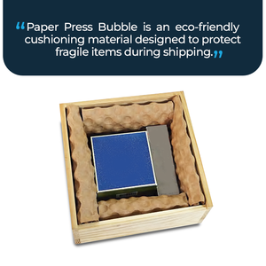 Eco Friendly <b>Crepe</b> <b>Paper</b> Roll 20x12 Inch PE Coated Plastic Free Craft Packaging Sheet Pack of 100 - Product Image 5