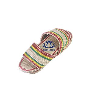 DISPONIBLES : Pantoufles en jonc de mer tropical, écologiques et respirantes, pour l'hôtellerie et l'usage quotidien - Product Image 1