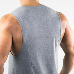 <b>Men's</b> Slim <b>Fit</b> Bodybuilding Tank Tops Customized Mesh Sports <b>Muscle</b> <b>Vest</b> Breathable Fitness Sleeveless Singlet's Top - Product Image 3