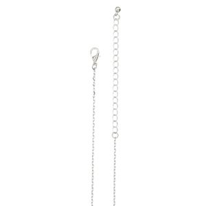 Collier pendentif transparent pour femme, bijou fantaisie, chaîne élégante avec breloque en cristal, cadeau idéal pour les fêtes et le quotidien - Product Image 3