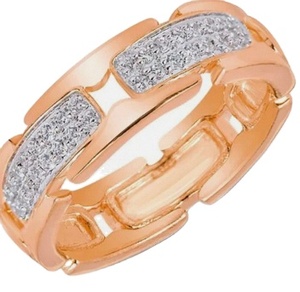 แหวนชุบทองแหวนเซอร์คอนสำหรับผู้ชายแหวนแต่งงานเครื่องประดับแหวนแต่งงานผู้ชายแหวนแต่งงานชุบทองและเพชร9K 18K - Product Image 3