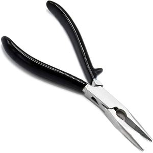 Pince de pêche premium avec fonction de retrait d'hameçons, coupe-ligne tressée et fonction anneau fendu, avec étui - Product Image 3