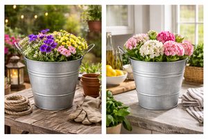 ถังเหล็กชุบสังกะสีอเนกประสงค์ ขนาด 14 ควอร์ต - Product Image 3