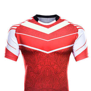 Servicio OEM, Uniforme de Rugby Personalizado con Nombre de Equipo y Logotipo Impreso para Hombre y Mujer, Precio al por Mayor, Ropa de Rugby para Venta en Línea - Product Image 4