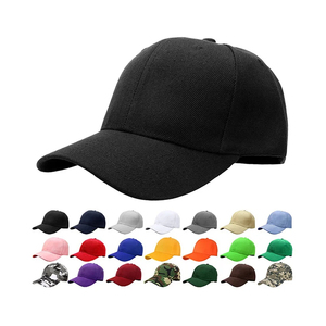 NAQQASH SPORTS Solid Color 6-Panel Baseball <b>Cap</b> Unisex Adjustable Fit Casual Style Black Cotton Canvas Denim Fabric Metal Buckle - Product Image 6