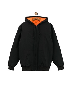 Personnalisé Vintage Coton Satin Armure Vêtements de Travail Tissu Hommes Hiver Travailleur Vêtements de Travail Veste avec Fermeture à Glissière OEM Grande Taille Veste - Product Image 1