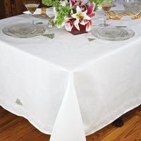 Nappes brodées tissées motif teint en fil pour les commandes en gros de textiles domestiques fournies dans le monde entier