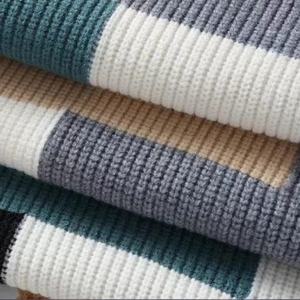 Pull tricoté pour homme, couleurs contrastées, style hiver, tendance, coupe ample et décontractée, chaud pour l'hiver - Product Image 4