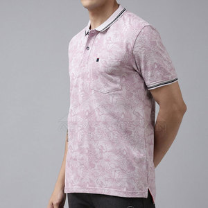 เสื้อโปโลพิมพ์ลายแบบซับลิเมชั่นสั่งทำ OEM ขายส่ง เสื้อโปโลซับลิเมชั่นผู้ชาย ระบายอากาศได้ดี เหมาะสำหรับใส่ลำลองในฤดูร้อน - Product Image 2