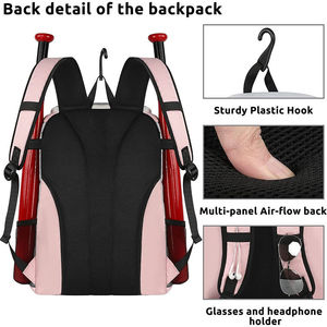 Bagnex <b>Baseball</b> Softball <b>Bat</b> Backpack Nylon Waterproof Lightweight Sports Bag with Fence Hook 50-70L Team Travel Bag - Product Image 4