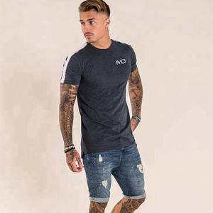 Camiseta Extra Grande para Hombre, Hombros Caídos, 100% Algodón Antiarrugas, Cuello Redondo, Corte Cuadrado, Mejor Precio - Product Image 4