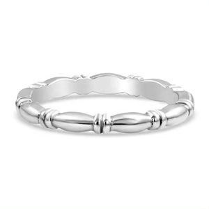 Anillo de Plata de Ley 925, Atractivo Anillo de Banda, Última Moda en Joyería Fina, Compre Ahora en Línea Directamente de la Joyería - Product Image 2