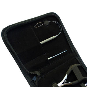 Kit de Herramientas de Acero Inoxidable para Extensiones de Cabello: Alicates de Micro Anillos, Gancho para Abalorios, Aguja de Bucle, Set de Instalación y Remoción para Salón - Product Image 3