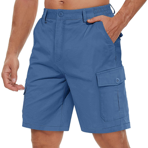 Shorts cargo pour hommes avec logo personnalisé, shorts de sport décontractés pour l'été, vente en gros - Product Image 1