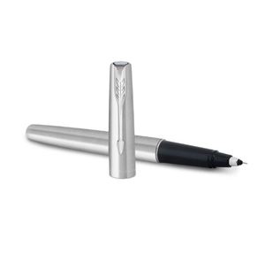 Stylo à bille Parker Frontier en acier inoxydable avec finition chromée, encre bleue, cadeau pour les employés, cadeaux uniques pour les entrepreneurs - Product Image 3
