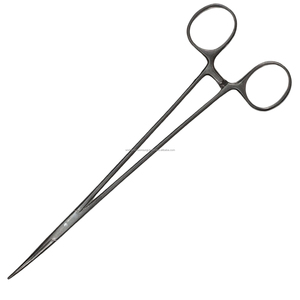 Pinza Hemostática Quirúrgica de Precisión Mundial, Curva, Dentada, de Acero Inoxidable Reutilizable, para Arterias, Instrumento de Microcirugía - Product Image 6