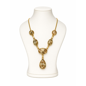 Collar de Piedra Preciosa de Jaspe Cobra Natural, Joyería Artesanal de Piedra Semipreciosa para la Moda, Sanación y Uso Diario - Product Image 5