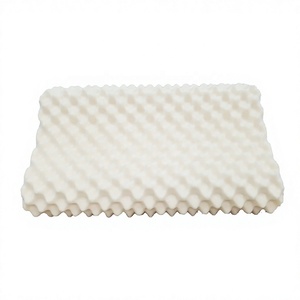 Almohada de Látex Moderna para Hotel, Almohada Contorneada, Sólida, Refrescante, Cómoda, Hipoalergénica, Soporte para el Cuello, para Dormir de Lado, Ergonómica - Product Image 4