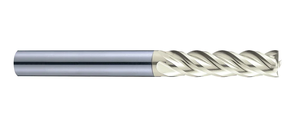 Fresa a 4 taglienti in carburo HRC55 HRC60 HRC65 HRC70 da 3/8, 1/2, 1/4 di pollice per acciaio e alluminio - Product Image 2