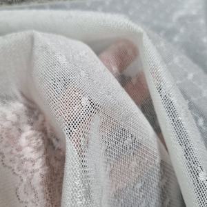 Tela de Encaje Elástica de 38 cm, Nailon y Spandex, Encaje Elástico Suave en Color Rosa Pastel para Lencería, Vestidos y Prendas de Vestir - Product Image 4