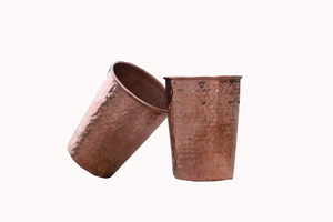 Verres en cuivre martelé réutilisables, emballage personnalisé pour la maison, les restaurants, les mariages et les fêtes - Product Image 2