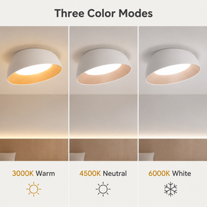 Plafonnier LED moderne en acrylique, télécommande, 3 températures de couleur, dimmable, pour chambre à coucher, salon, décoration intérieure, 36W, 50cm - Product Image 2