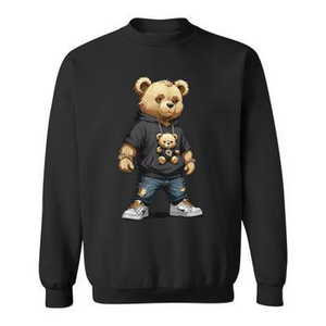 เสื้อยืดแขนยาวผ้าฝ้าย 100% คอกลม ถักลายพิมพ์ลำลอง สตรีทแวร์ ยูนิเซ็กส์ - Product Image 3