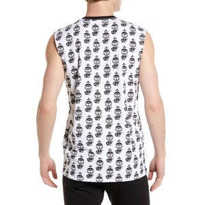 เสื้อกล้ามถักแขนกุดระบายอากาศลำลองสำหรับผู้ชายเสื้อกล้ามออกกำลังกายยิมออกกำลังกาย - Product Image 2