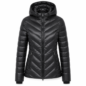 Veste en satin à capuche pour femmes et tout-petits, best-seller, respirante, écologique, légère, brodée, imperméable - Product Image 1