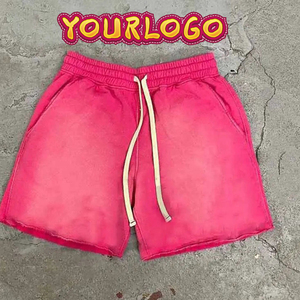 2026 Summer Thin Breathable <b>Sweat</b> <b>Shorts</b> Casual Solid Color Loose Fit <b>Men</b>’s Lounge Wear <b>Shorts</b> Soft Knit Cotton <b>Shorts</b> - Product Image 3