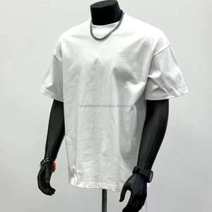 เสื้อโปโลแขนสั้นฤดูร้อน ดีไซน์ใหม่ เสื้อยืดระบายอากาศสำหรับผู้ชาย เสื้อผ้าทรงหลวมไหล่ตก เสื้อผู้ชาย มีสินค้าพร้อมส่งจำนวนมาก - Product Image 2