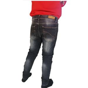 Pantalon en jean pour homme, denim brut non extensible, fabricant d'étiquettes personnalisées - Product Image 2