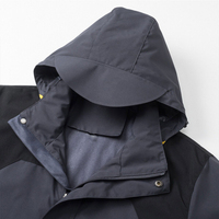 Meilleure Vente : Veste Imperméable Homme Coupe-Vent pour Randonnée en Plein Air, Vêtement d'Hiver en Spandex et Nylon pour Hommes