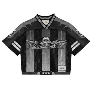 เสื้อกีฬาพิมพ์ซับลิเมชันออกแบบได้ตามต้องการเสื้อบาสเก็ตบอลฟุตบอลตาข่ายระบายอากาศโพลีเอสเตอร์ออกแบบได้ตามต้องการ - Product Image 3