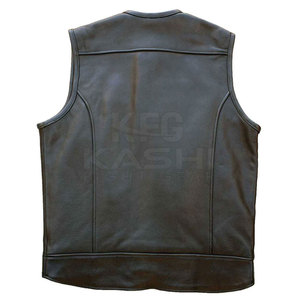 Chaleco de Lona y Cuero de Invierno de Estilo Moderno, Talla Grande, Diseñado para un Estilo Casual, Viajes, Comodidad Diaria y Ecológico - Product Image 5