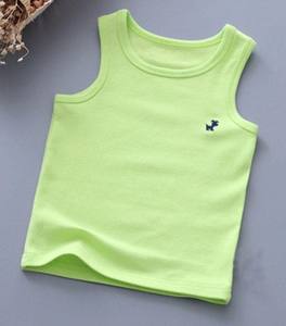 Camiseta sin Mangas Informal para Niños, 100% Algodón, para Niños y Niñas Pequeñas - Product Image 5