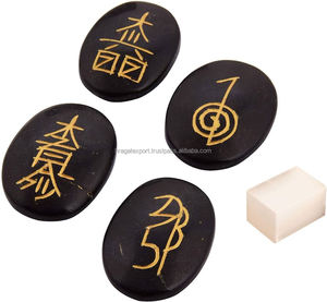Bán Buôn Đá Tự Nhiên Tinh Thể Chữa Bệnh Đá Quý Agate Bảy <span class=keywords><strong>Chakra</strong></span> Hình Bầu Dục Khắc <span class=keywords><strong>Reiki</strong></span> <span class=keywords><strong>Chakra</strong></span> Đặt Cho Năng Lượng - Product Image 2