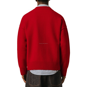 Wholesale Manufactured French Style Solid Color V-Neck <b>Long</b> Sleeve Fashion Casual Sweater Knitted <b>Cardigan</b> Wool/Acrylic Winter - Product Image 2