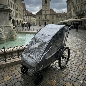 Poussette/remorque/voiture de jogging 3 en 1 pour enfants en alliage d'aluminium série KS-200 avec suspension indépendante pour des aventures actives - Product Image 5