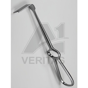 Retractor Espinal Nasal Reutilizable A-1 VERITAS de la Mejor Calidad, 22 cm (44x9.5 mm), Retractor para Cirugía ORL, Clip Hemolock, Instrumento Médico - Product Image 2