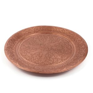 ถาดเสิร์ฟทองแดงทรงสี่เหลี่ยมแบบทันสมัย พร้อมหูจับคู่ สำหรับเสิร์ฟขนม ของตกแต่งบ้าน งานฝีมือ สำหรับรอมฎอน งานแต่งงาน - Product Image 4