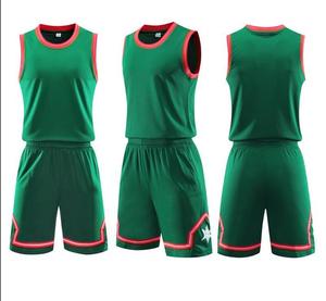 Tenue de sport de basketball respirante à séchage rapide, personnalisable, grande taille, maillot de basketball par sublimation - Product Image 5