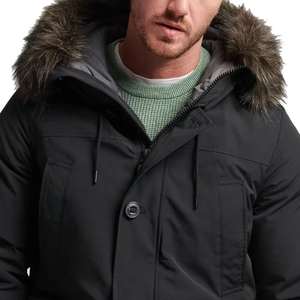 Chaqueta Parka Impermeable con Capucha y Cuello de Piel, Abrigo de Invierno Nuevo, Cálido y Grueso de Forro Polar, Parkas de Moda Casual para Hombre - Product Image 6
