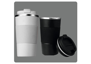 Mug à café en acier inoxydable à double paroi Liviya, impression personnalisée pour le bureau, la maison - Cadeau pour le Nouvel An chinois, la fête des pères - Product Image 5