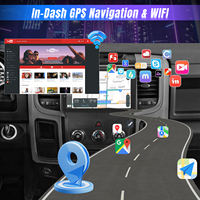 Tableau de bord 9 pouces Android 12 IPS écran tactile multimédia voiture Audio Auto stéréo autoradio lecteur pour Dodge RAM 2013-2018