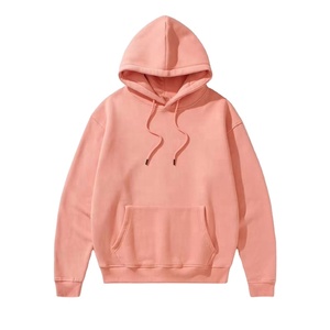 Sweat à capuche vierge en molleton 100 % coton épais de haute qualité pour homme, personnalisable avec logo brodé, écologique, coupe classique, vente en gros - Product Image 2