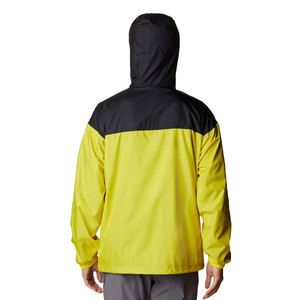 Veste coupe-vent de haute qualité à blocs de couleur pour hommes, veste de sport légère pour l'extérieur, fermeture éclair intégrale, logo personnalisé, fabricant - Product Image 2