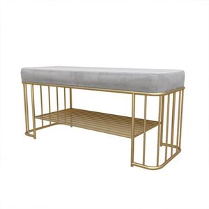 Contemporary Marble Top <b>Sofa</b> Console <b>Table</b> with Gold Stainless Steel Frame for Living Room Set - Product Image 5