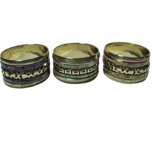 Bracelets traditionnels indiens en plaqué or de Style rajasthane pour les fêtes de mariage - Product Image 2